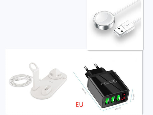 4 In 1 Wireless Charger Fast Charging Pad Stand